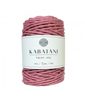 TWIST XXL ~ 5 mm ~ FRENCH ROSE