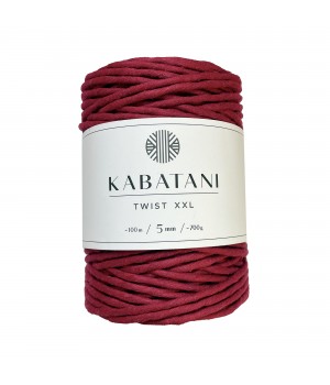 TWIST XXL ~ 5 mm ~ BURGUNDY