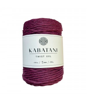 TWIST XXL ~ 5 mm ~ AUBERGINE