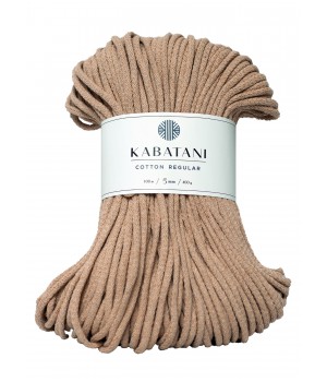 COTTON CORD, REGULAR
~ 5 mm ~ CARAMEL