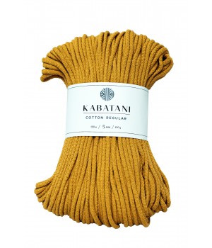 COTTON CORD, REGULAR
~ 5 mm ~ OCRE