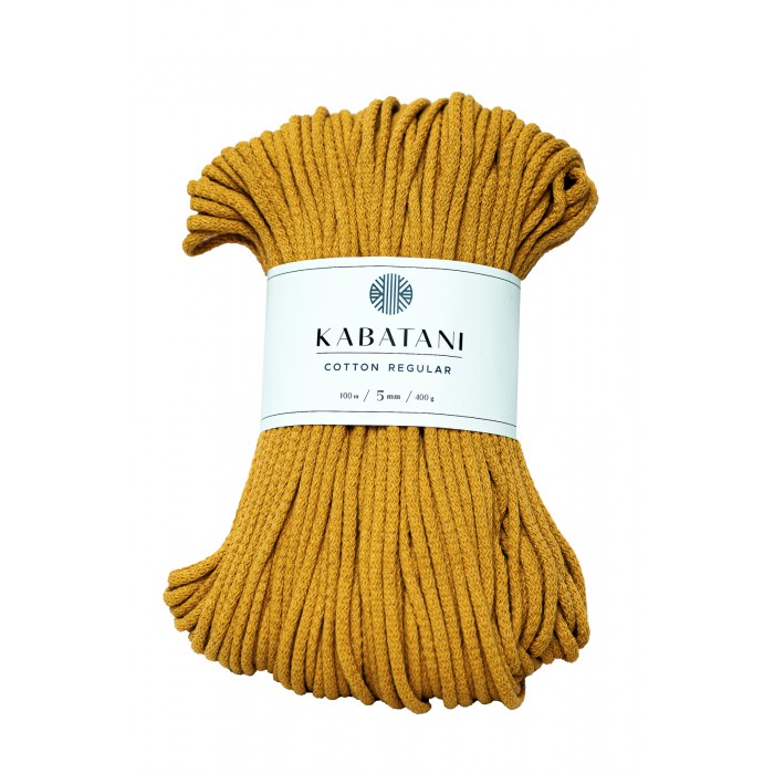 COTTON CORD, REGULAR
~ 5 mm ~ OCRE