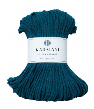 TRESSÉ ~ 5 mm ~ PAON BLUE