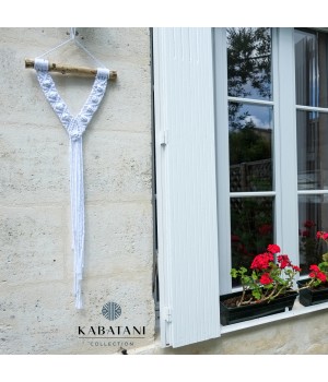 Macramé blanc