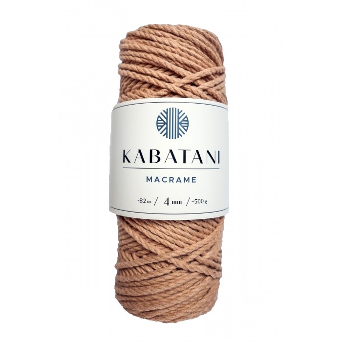 WARM BEIGE MACRAME ROPE (~4 mm)