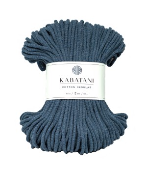 CORDON COTON TRESSÉ
~ 5 mm ~ JEANS