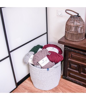 GRAND PANIER AU CROCHET