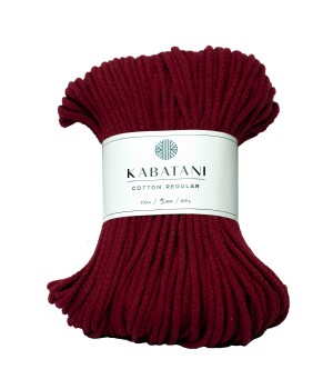 COTON TRESSÉ ~ 5 mm ~ BORDEAUX