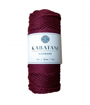 ROPE ~ 4 mm ~ BURGUNDY