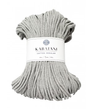 TRESSÉ ~ 5 mm ~ GRIS CLAIR