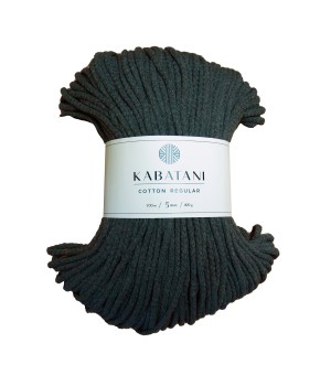 BRAIDED ~ 5 mm ~ CHARCOAL