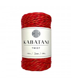 TWIST ~ 3 mm ~ RED FALL