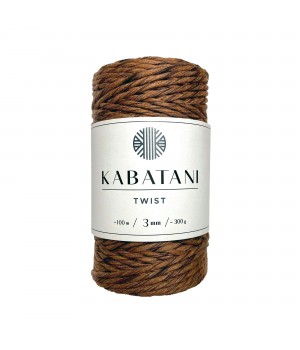 TWIST ~ 3 mm ~ BROWN FALL