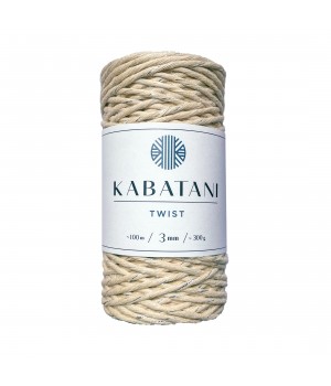 TWIST ~ 3 mm ~ SILVER SAND