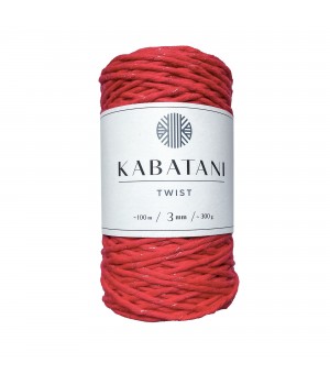 TWIST ~ 3 mm ~ GOLDEN RED